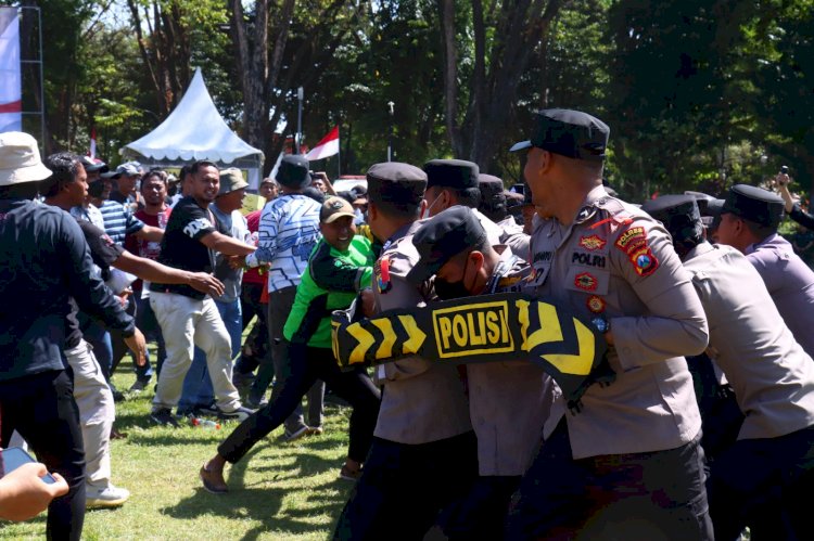 Operasi Mantap Praja Semeru 2024 Dimulai, Polres Bojonegoro Gelar Sispamkota